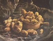 Still life with an Earthen Bowl and Potatoes (nn04), Vincent Van Gogh